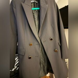 Zara longline blazer size S